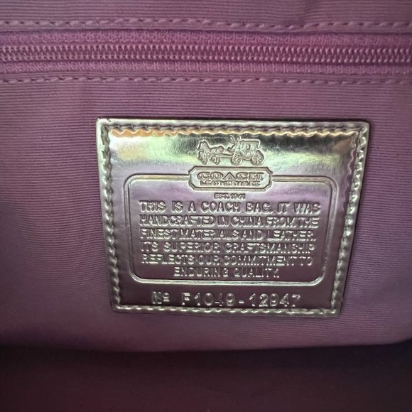 Coach Purse handbag - Picture 4 of 6